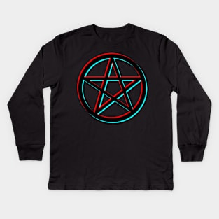 Pocket Glitch Motherland: Fort Salem Pentagram Kids Long Sleeve T-Shirt